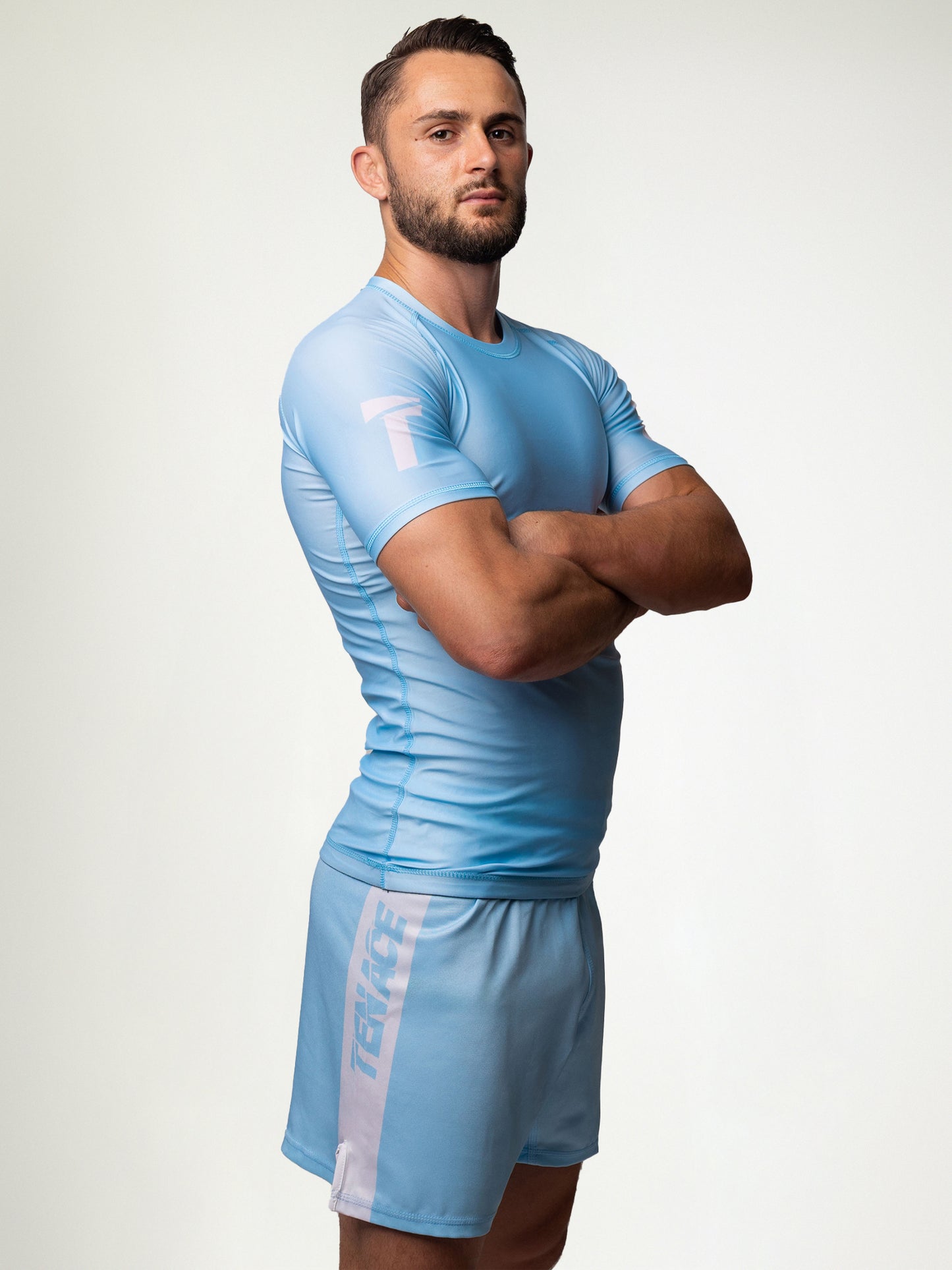 Tenace Pantalón corto MMA, BJJ, Grappling - Azul