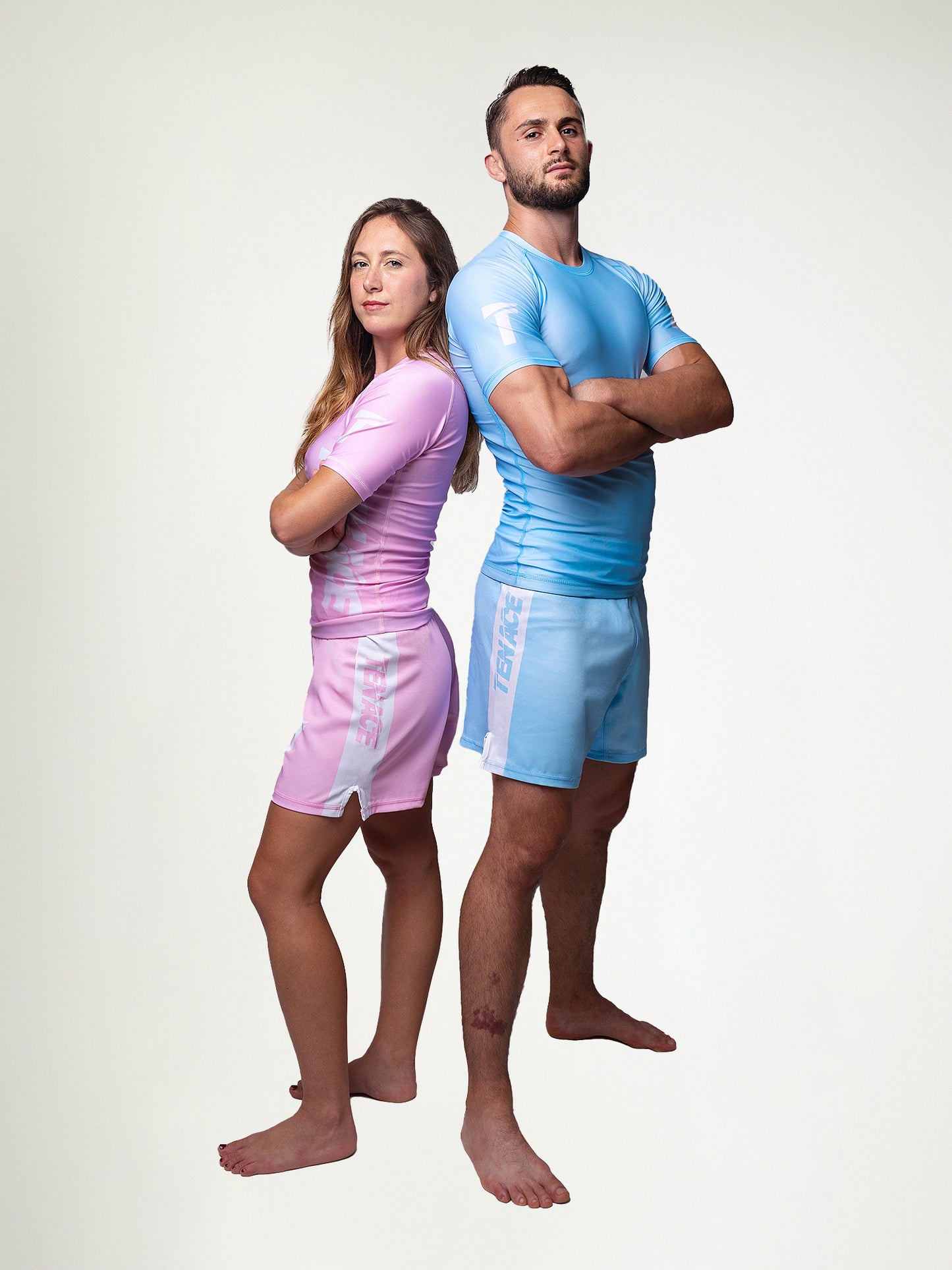 Tenace Pantalón corto MMA, BJJ, Grappling - Azul