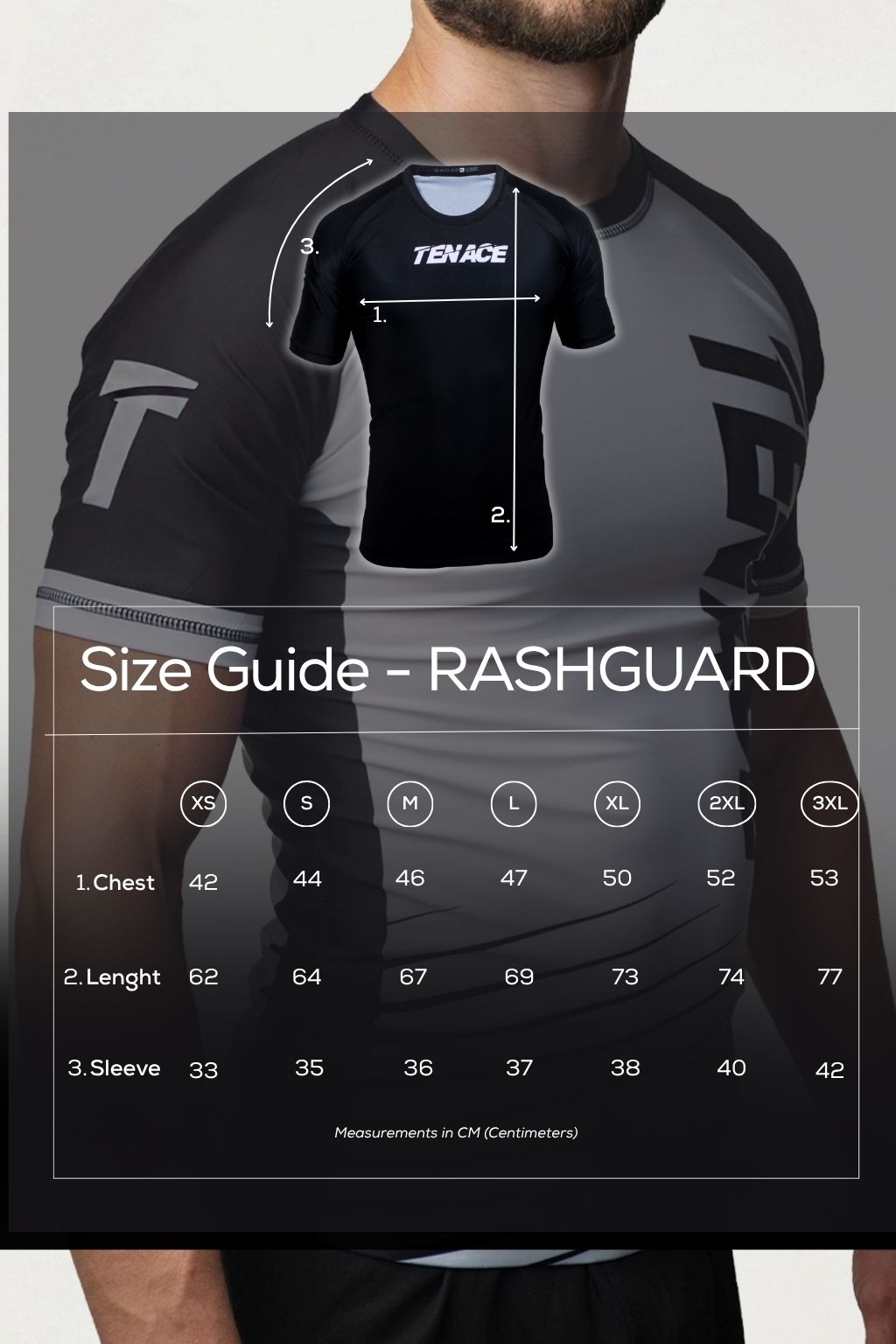Rashguard Tenace FFG - Nero