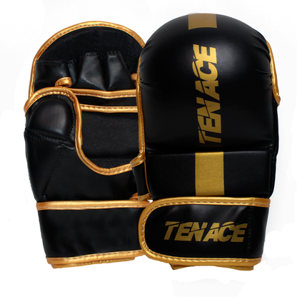 Tenace Guantes MMA - Negro/Oro