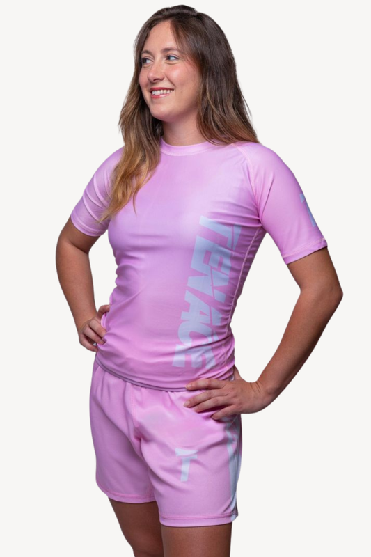 Short Tenace MMA, BJJ et Grappling - Rose unisexe