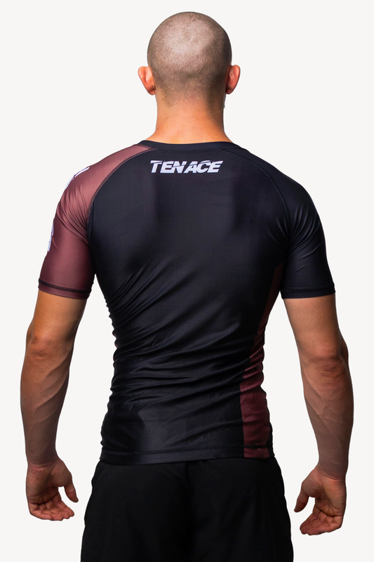 Tenace Rashguard Competition NO-GI - BROWN Short sleeve