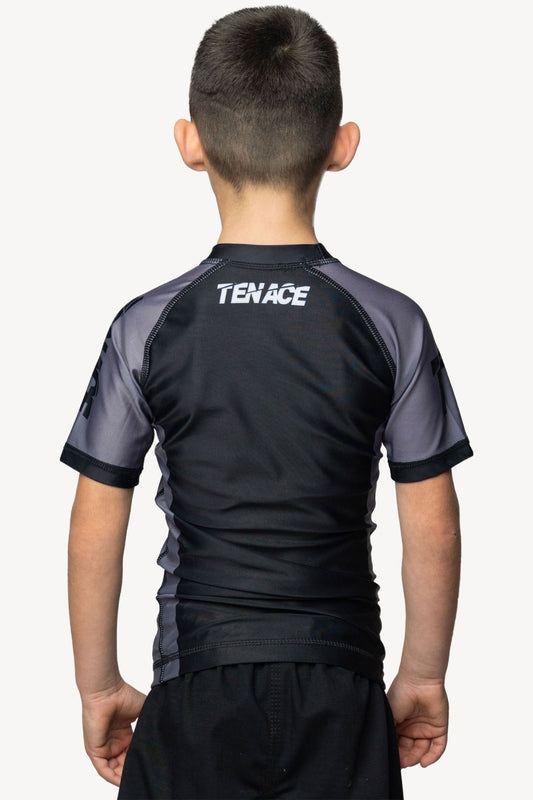 Tenace Grey Kids' NO-GI Rashguard - Competition