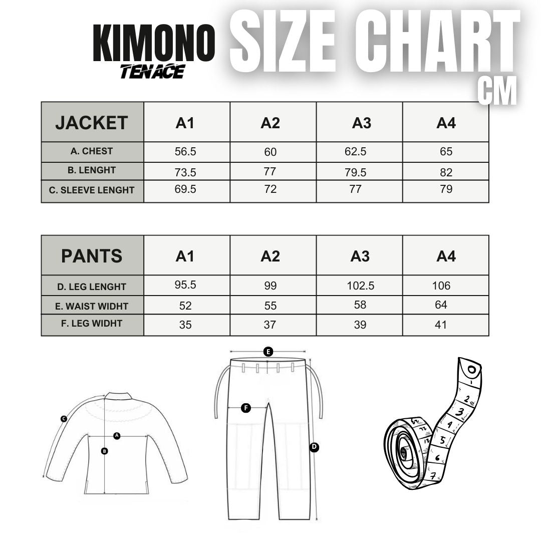 Kimono Blanco Tenace