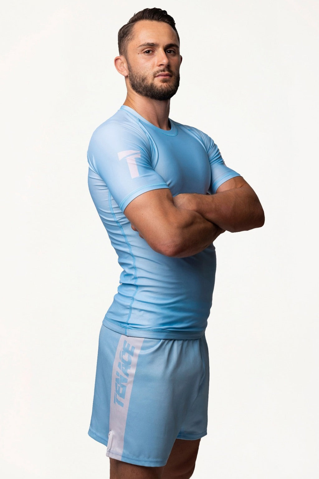 Rashguard Tenace Basic - Bleu unisexe