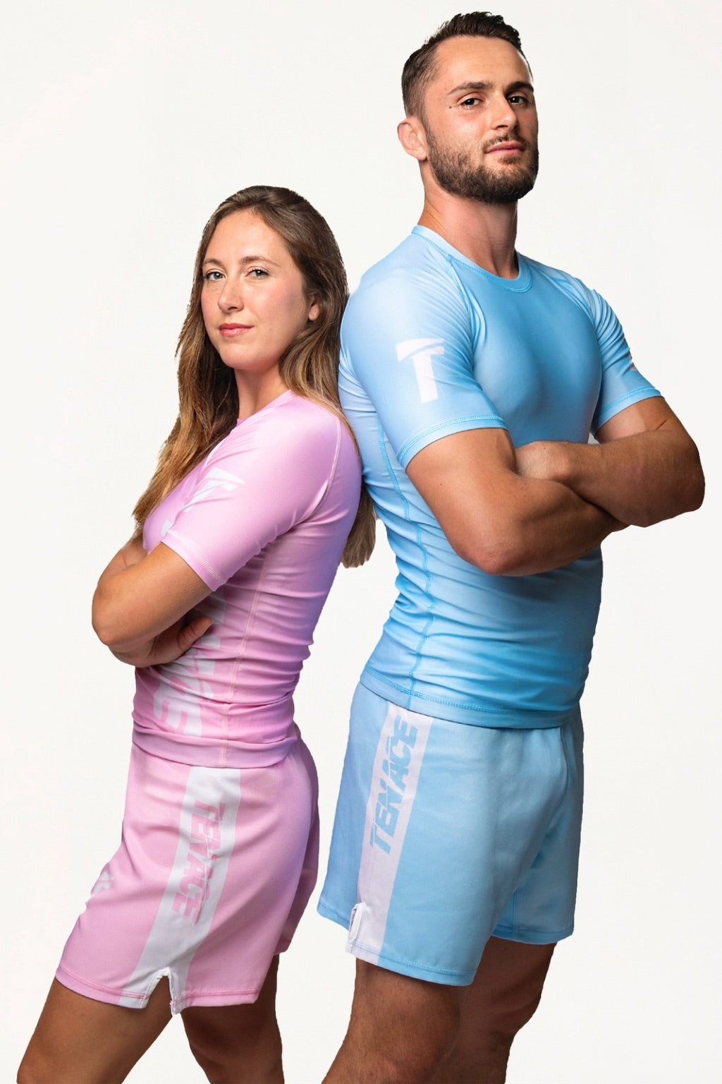Rashguard Tenace Basic - Bleu unisexe