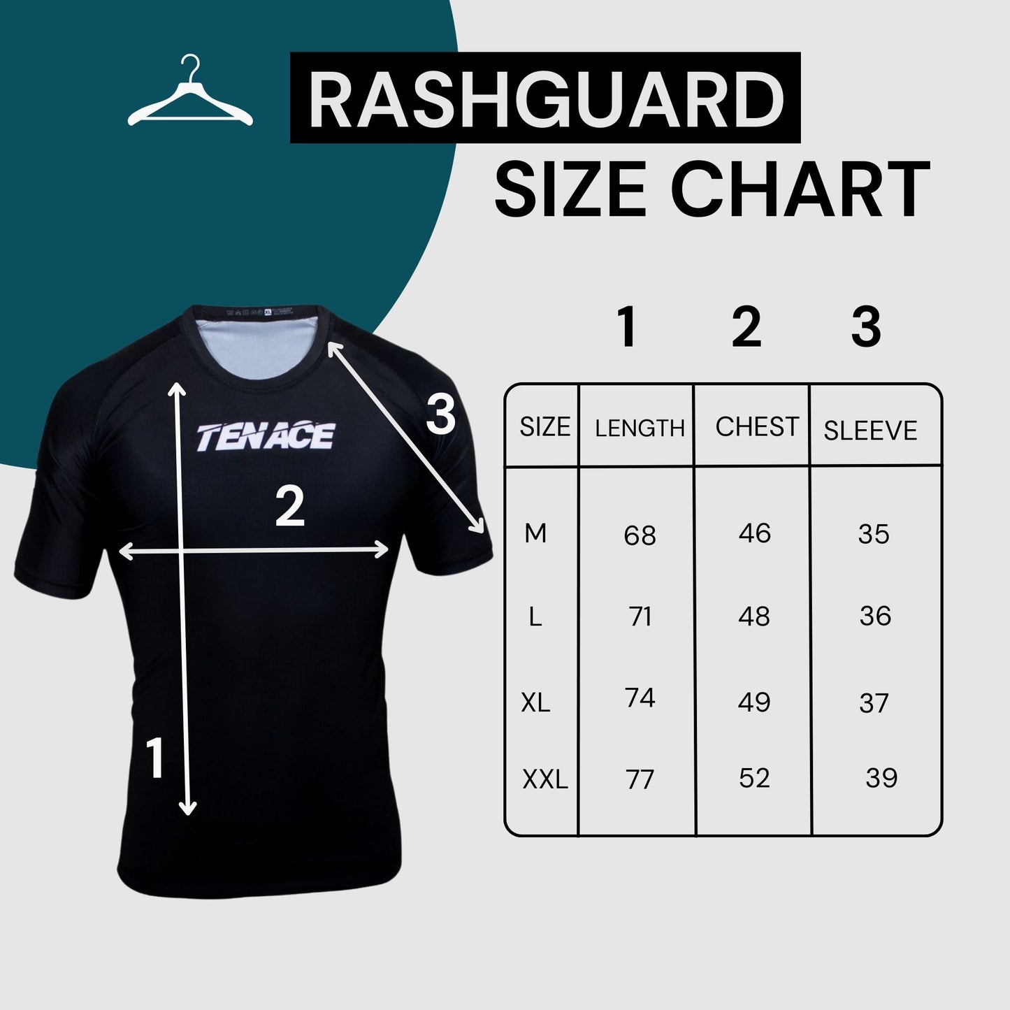 Rashguard Tenace FFG - Nero