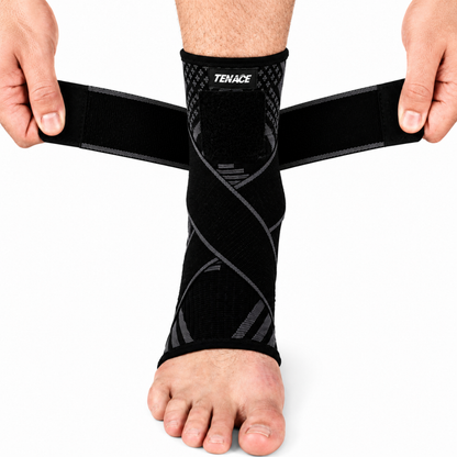 Tobillera BJJ Tenace - Soporte y Compresión para Grappling, MMA y Jiu Jitsu