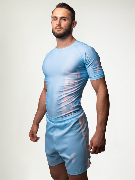 Tenace Pantalón corto MMA, BJJ, Grappling - Azul