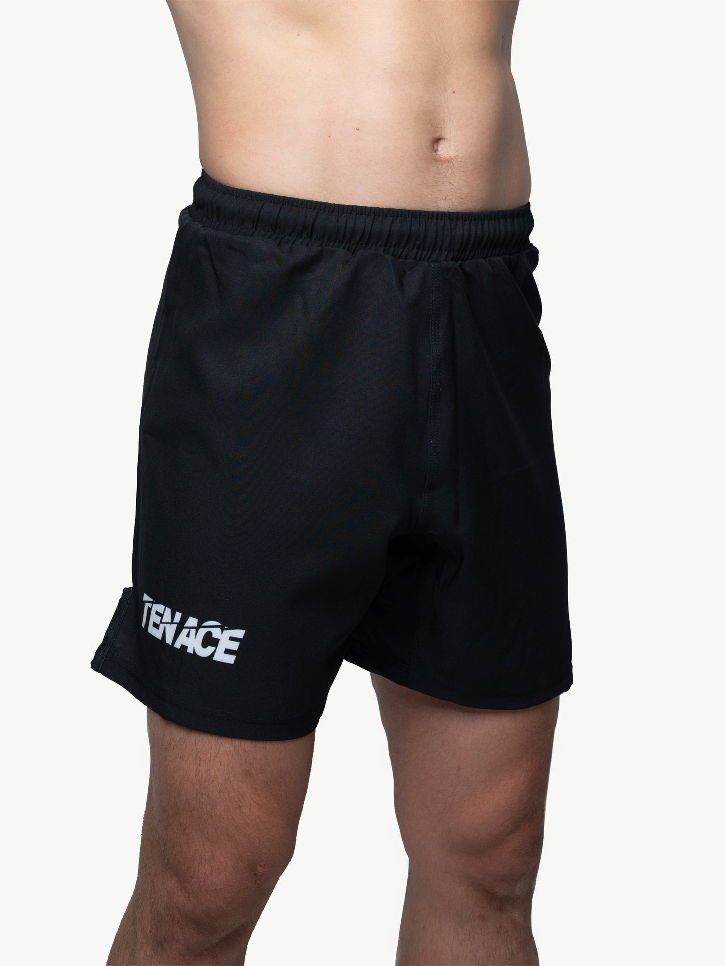 Tenace Pantalón corto sin Velcro MMA, BJJ, Grappling - Negro