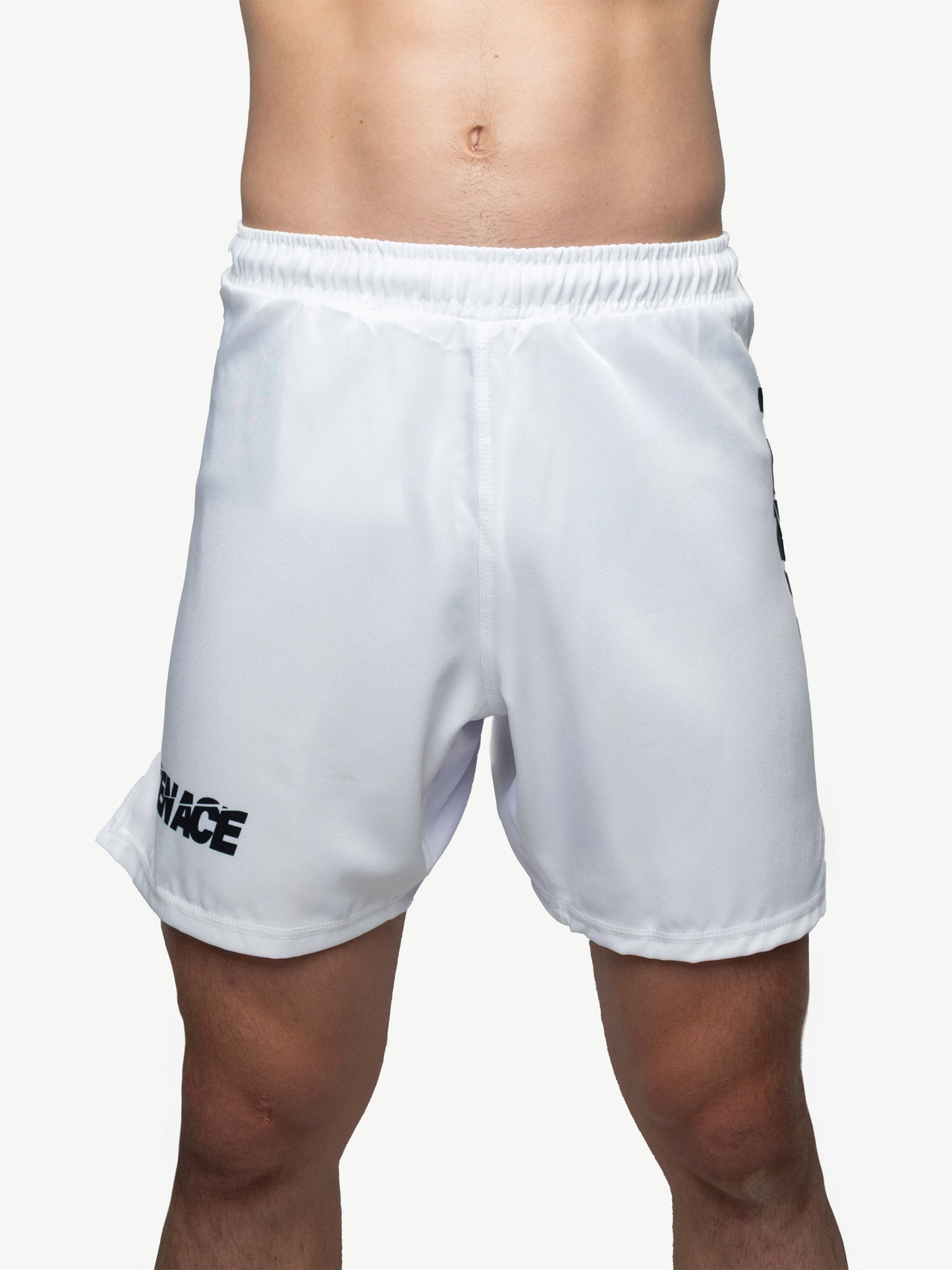 Tenace Pantalón corto sin Velcro MMA, BJJ, Grappling - Blanco