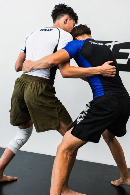 Tenace Rashguard Competición NO-GI - BLANCO Manga Corta