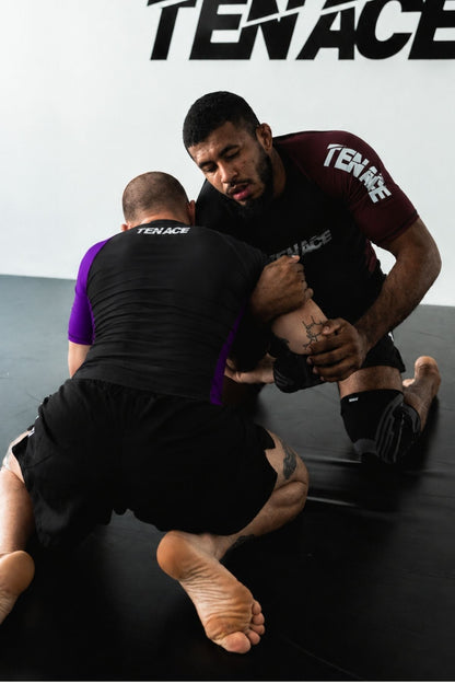 Tenace Rashguard Competición NO-GI - MORADO Manga Corta