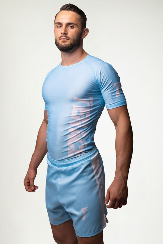 Tenace Pantalón corto MMA, BJJ, Grappling - Azul UNISEX