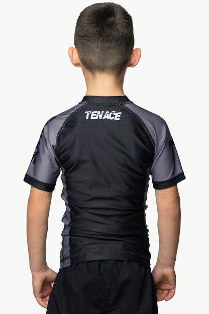 Tenace Camiseta Compresión Gris para Niños - Competición