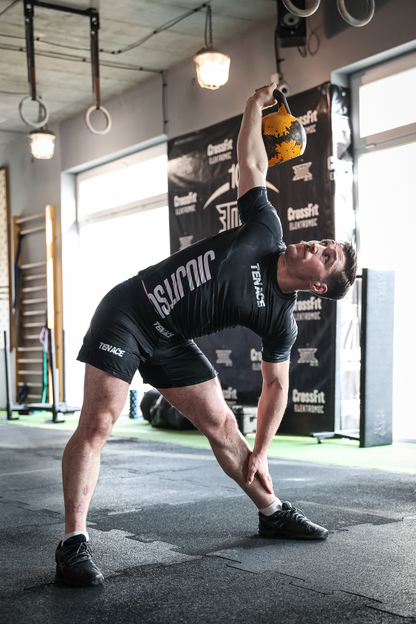 Tenace Camiseta Compresión Jiu Jitsu - Negro