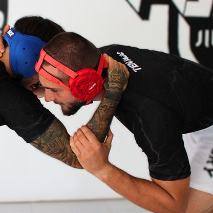 ARMOR Paraorecchie per BJJ MMA Grappling Wrestling - Rosso