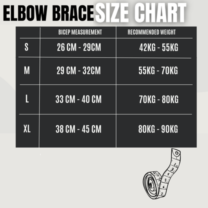 Tenace Elbow Brace WITHOUT STRAPS BJJ, Grappling, MMA