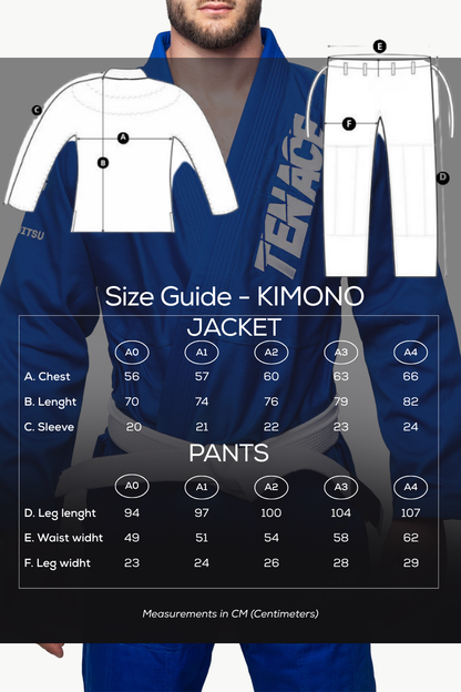 Blauer BJJ-Kimono Tenace