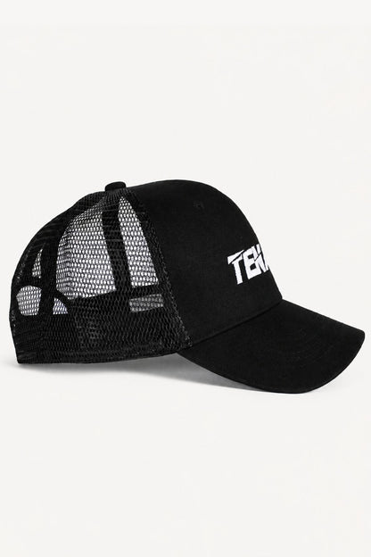 Gorra Negra Ajustable Tenace