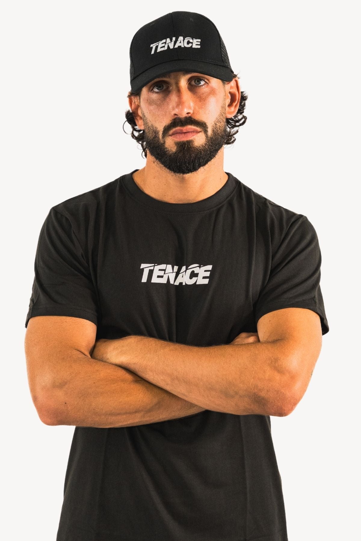 Gorra Negra Ajustable Tenace