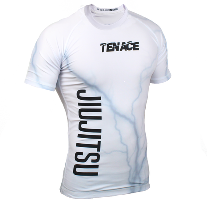 Tenace Jiu Jitsu Kompression T-Shirt - weiß