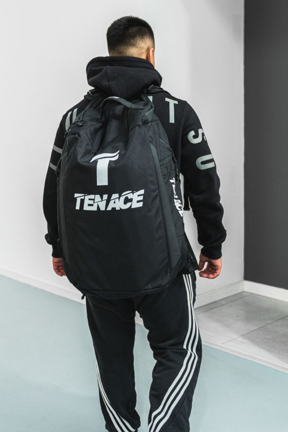 Schwarzer Rucksack Tenace BJJ Grappling MMA