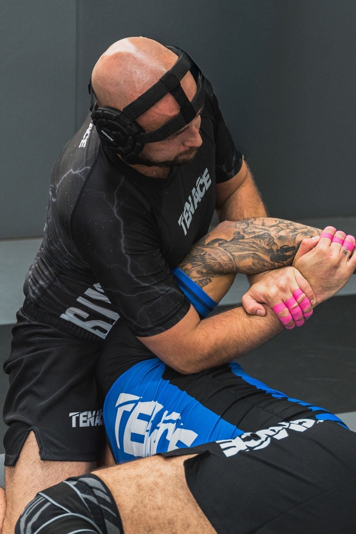 ARMOR Paraorecchie per BJJ MMA Grappling Wrestling - Nero