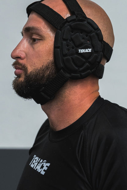 ARMOR Paraorecchie per BJJ MMA Grappling Wrestling - Nero