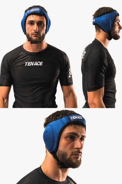 PRIMUS Earguards for Wrestling, Grappling, MMA, BJJ - Blue