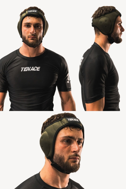 PRIMUS Orejeras Lucha BJJ MMA Grappling - Verde