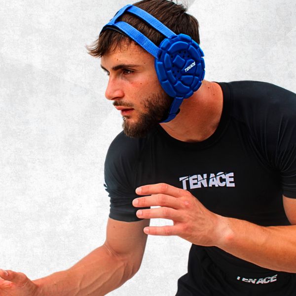 ARMOR Protège-oreilles BJJ MMA Grappling - Bleu