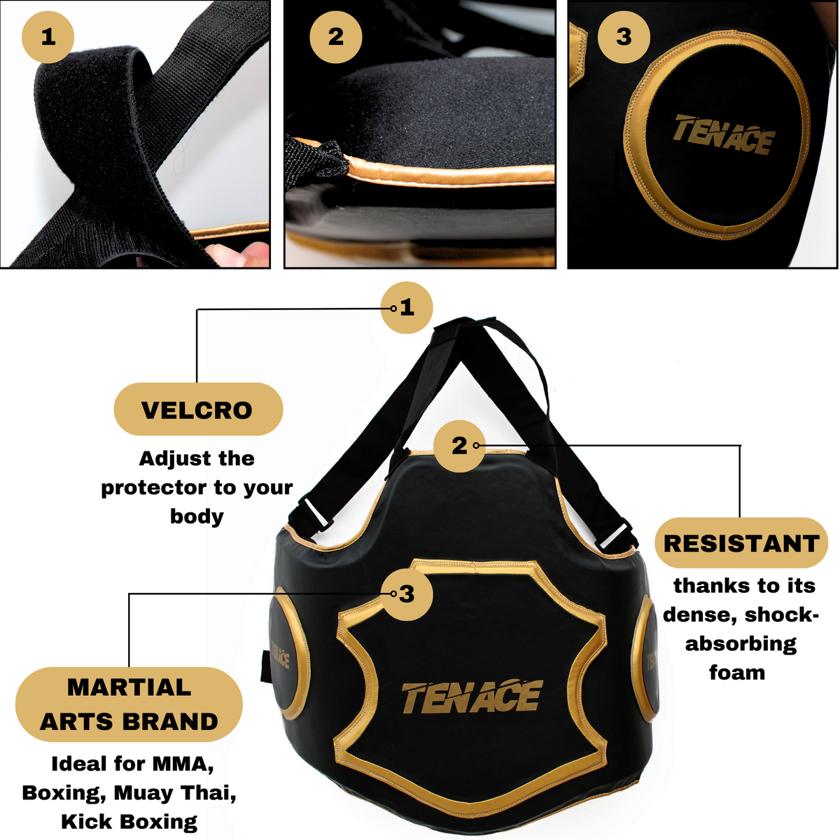 Tenace Box Tenace Protector Cuerpo Boxeo – Tenace Sports SL