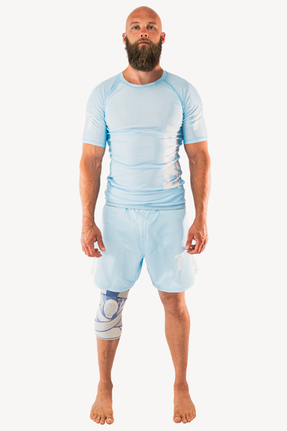 Tenace Pantaloncini MMA, BJJ, Grappling - Blu UNISEX