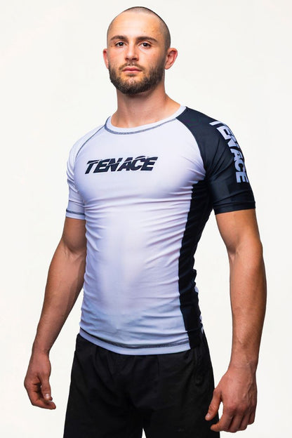 Tenace Camiseta de Compresión Competición BLANCO