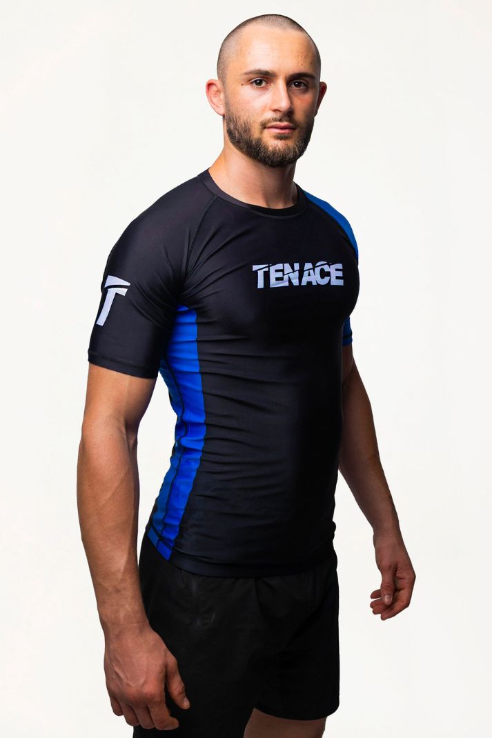 Tenace Camiseta de Compresión Competición AZUL