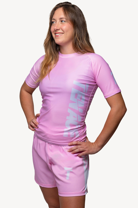Tenace Rashguard NO-GI - Rosa UNISEX