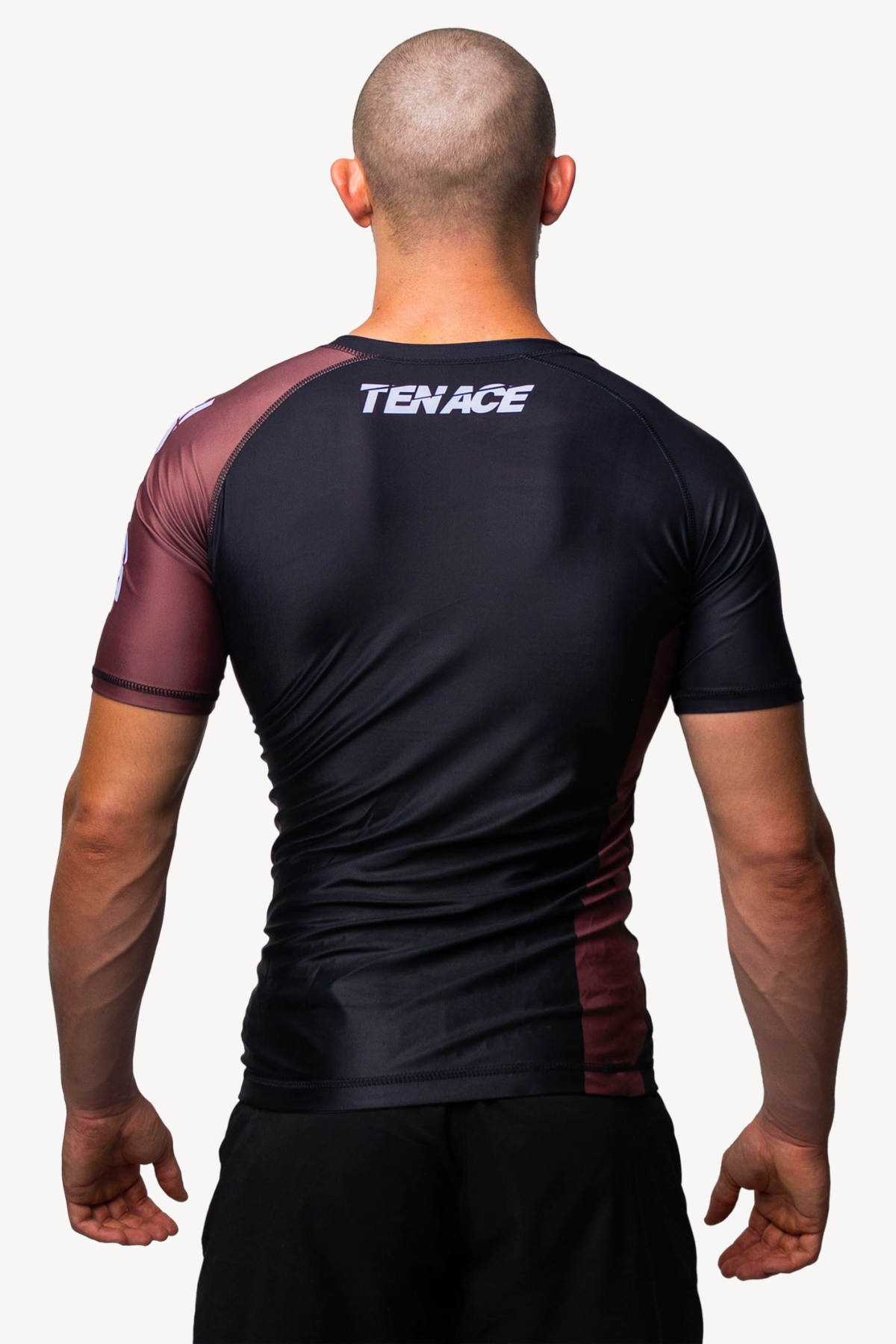 Tenace Rashguard Competition NO-GI - BROWN Short sleeve