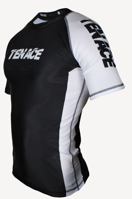 Tenace Rashguard Competición NO-GI - NEGRO Manga Corta