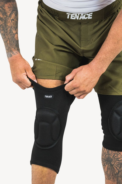 Tenace Rodillera Impact - Acolchadas Negras MMA, Lucha, Wrestling