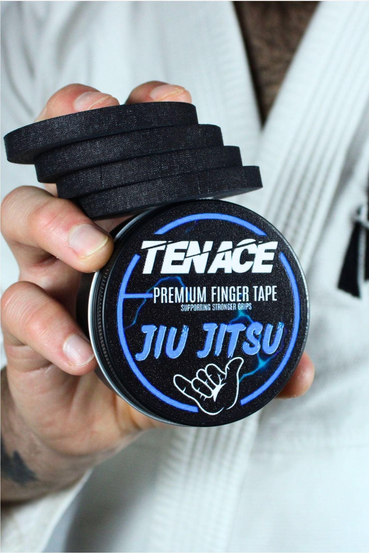 Tape BJJ Tenace - 4 cintas de 0,75cm x 10m