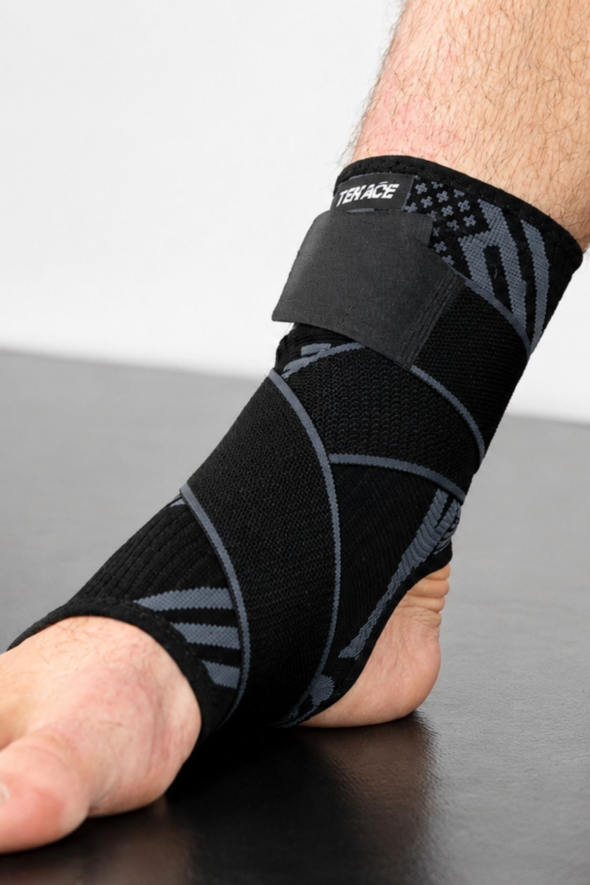 Tobillera BJJ Tenace - Soporte y Compresión para Grappling, MMA y Jiu Jitsu