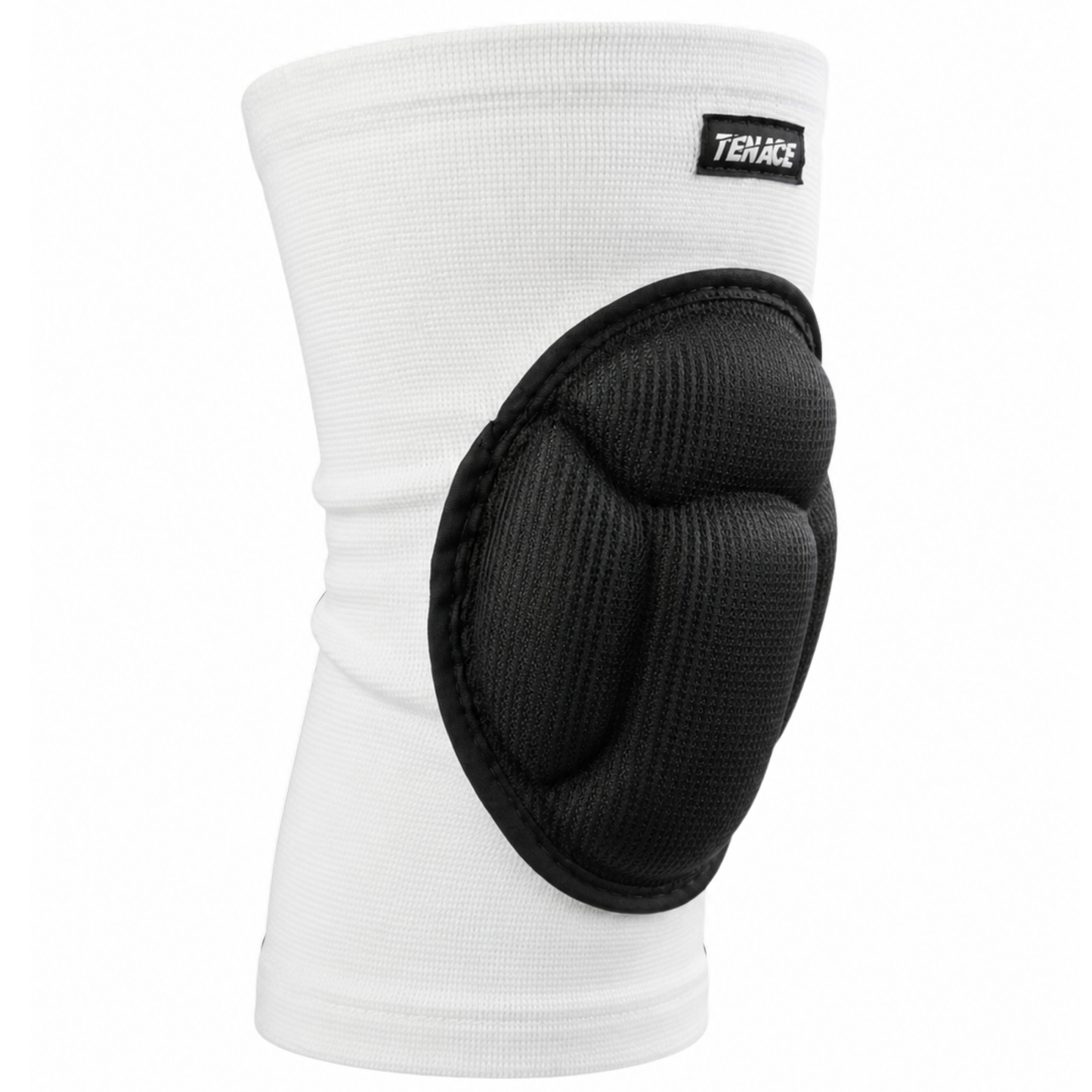Tenace Rodillera Acolchadas Blancas MMA, Lucha, Wrestling